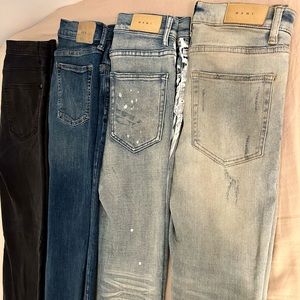 Bundle: Mnml / & Denim Skinny Jeans Sz 29